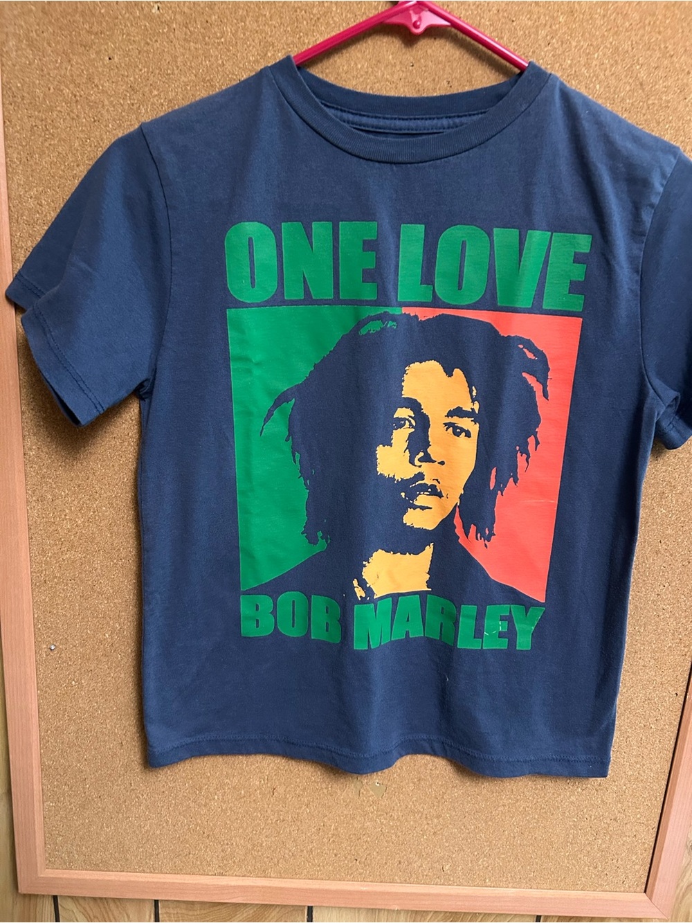 Bob Marley’s kids black T-shirt Print